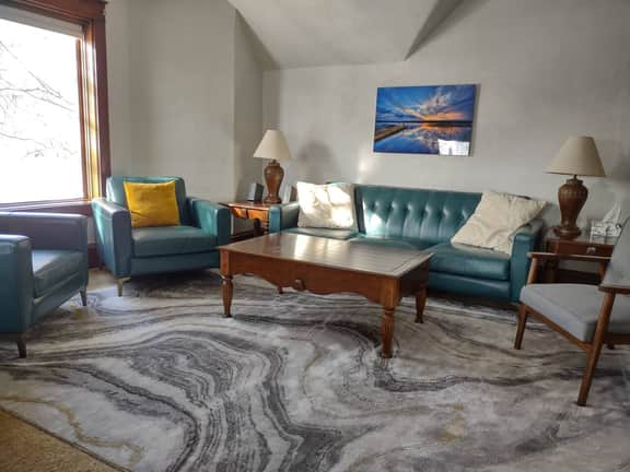 The NorthShore Lofte - Fireplace Haven - Image 3